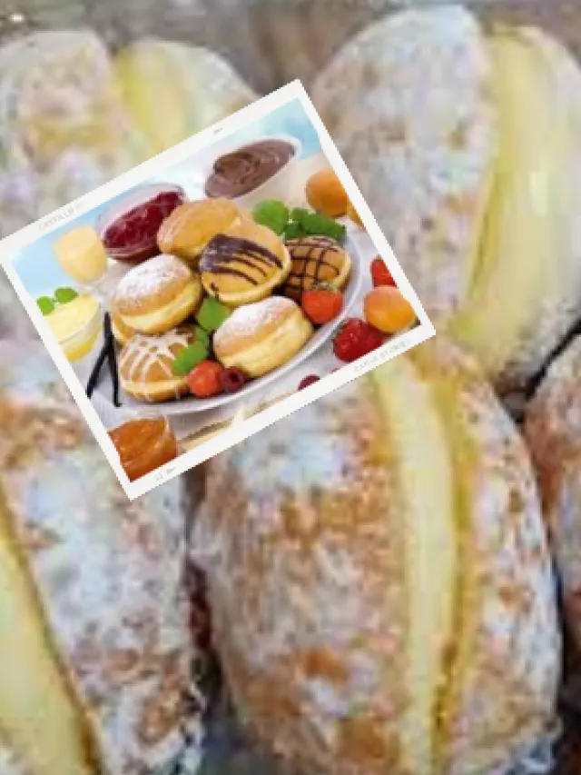 Sonho de Padaria de Creme uma receita caseira
