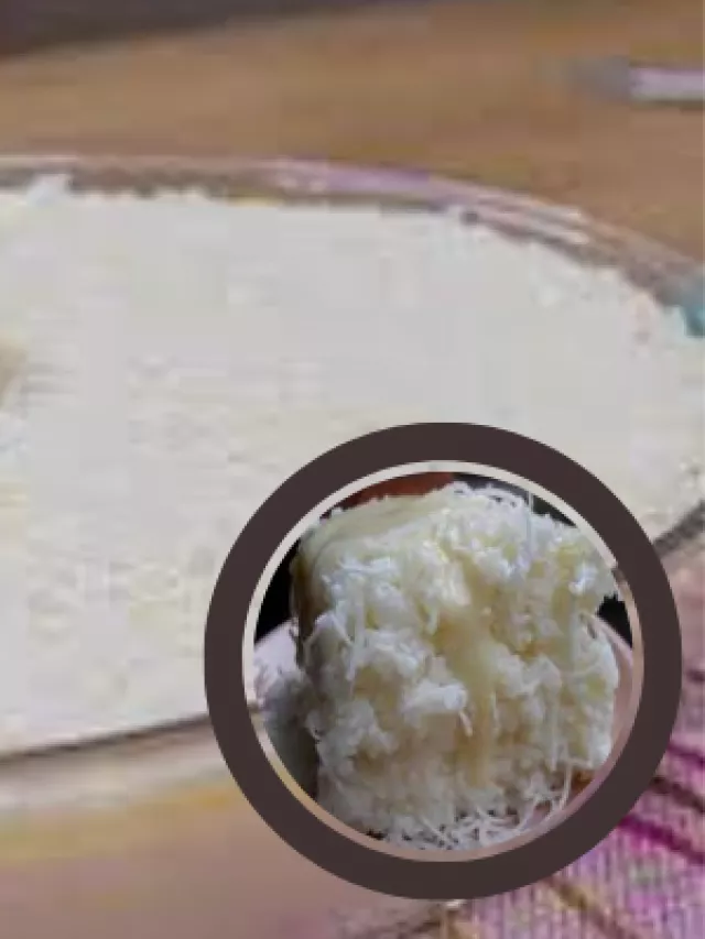 Receita de um Cuscuz Branco de Tapioca