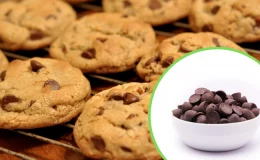 Receita Cookies com Gotas de chocolate crocante