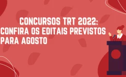 Concursos TRT 2022