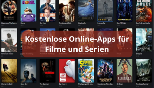 Kostenlose Online-Apps für Filme und Serien