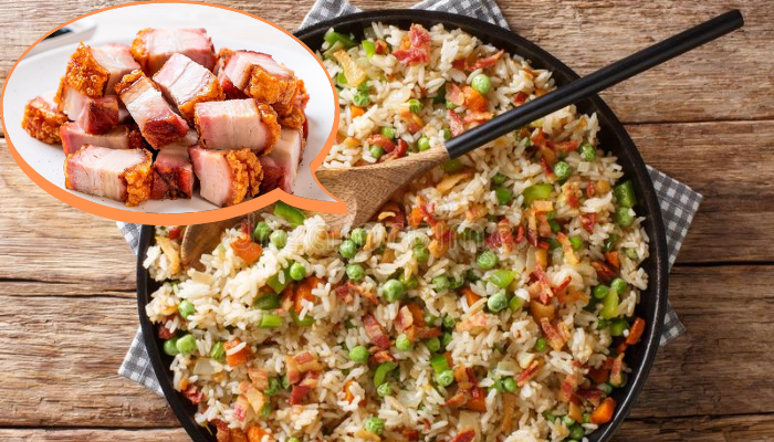 Arroz de Toucinho um perfeito acompanhamento