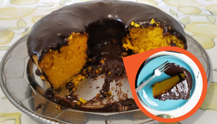 Bolo de Cenoura Simples de Liquidificador veja uma receita rápida