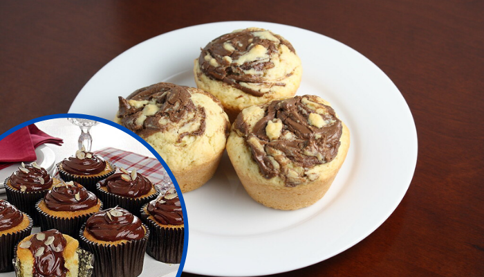 Cupcake de Nutella para uma sobremesa adorável