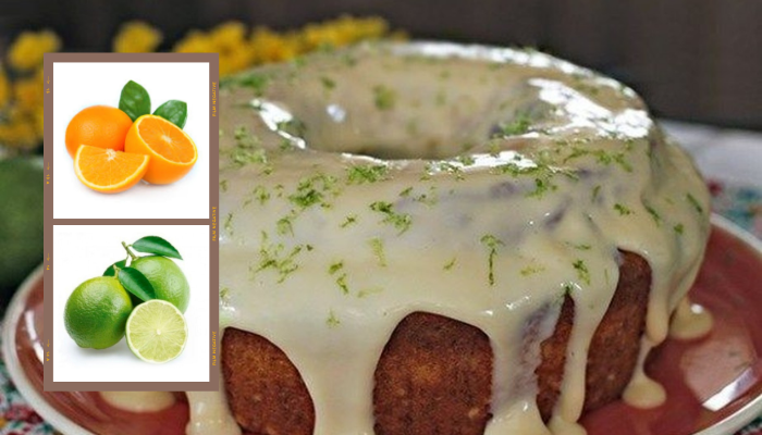 Bolo de laranja com limão uma receita saborosa