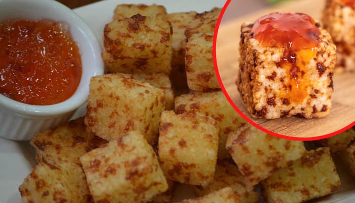 Dadinho de Tapioca com Goiabada para sua família.