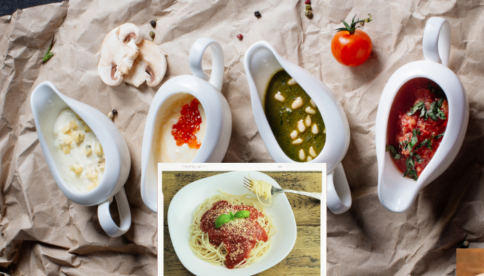 3 molhos típico italianos para massas.  