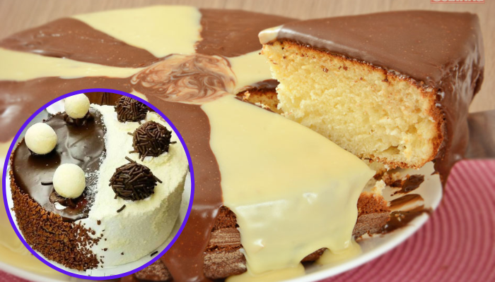  Bolo de leite em pó com Nutella uma receita rápida