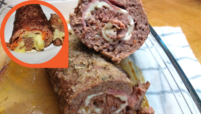 Rocambole de Carne Moída Fácil
