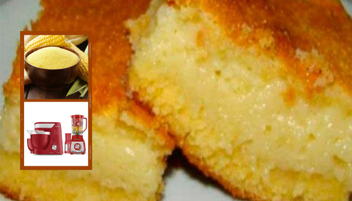 Bolo de Fubá Cremoso de Liquidificador