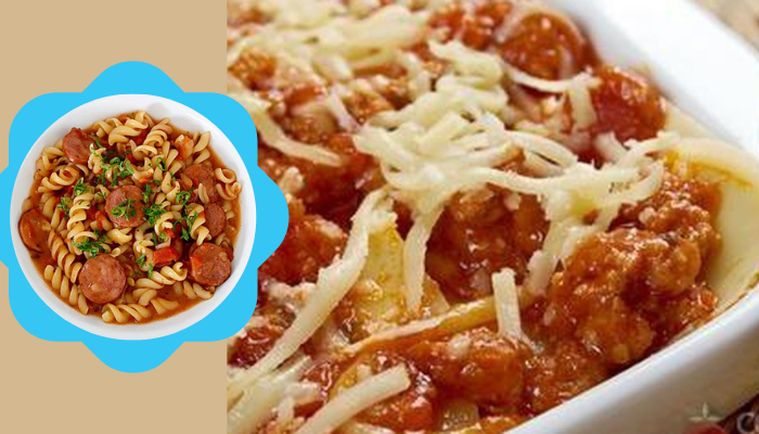 Macarrão com Linguiça para sua refeição super rápida