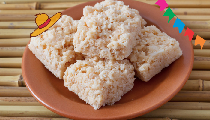 cocada fácil de leite condensado