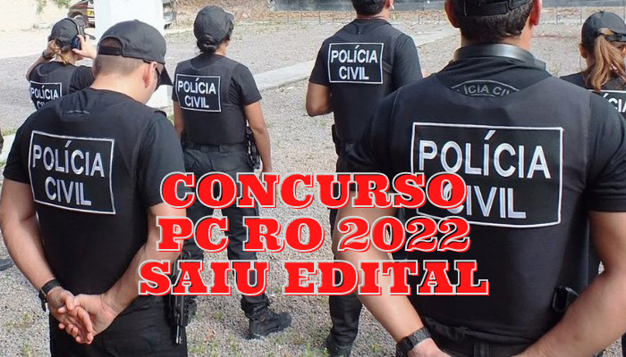 concurso pc ro 2022