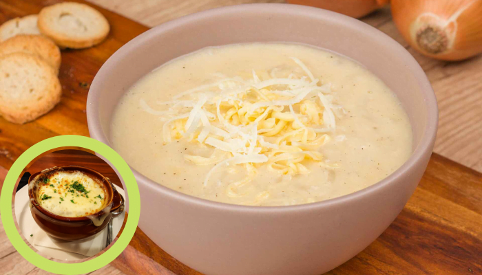 receita de Sopa de Cebola Outback