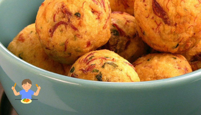 bolinho de carne seca