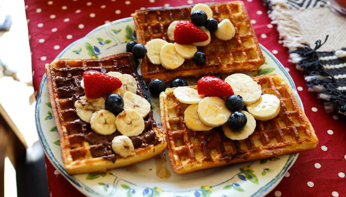 waffle batata doce