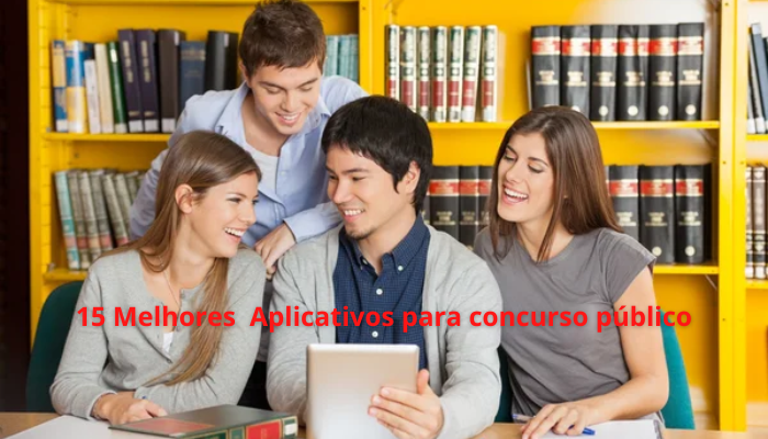 Melhores aplicativos para concurso público
