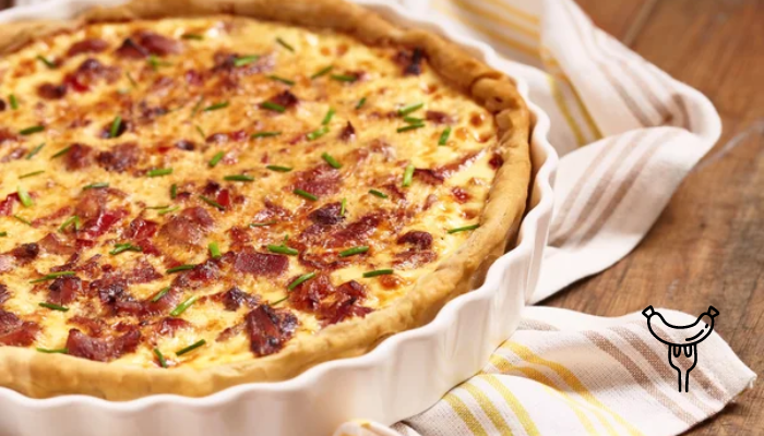 Quiche de salsicha