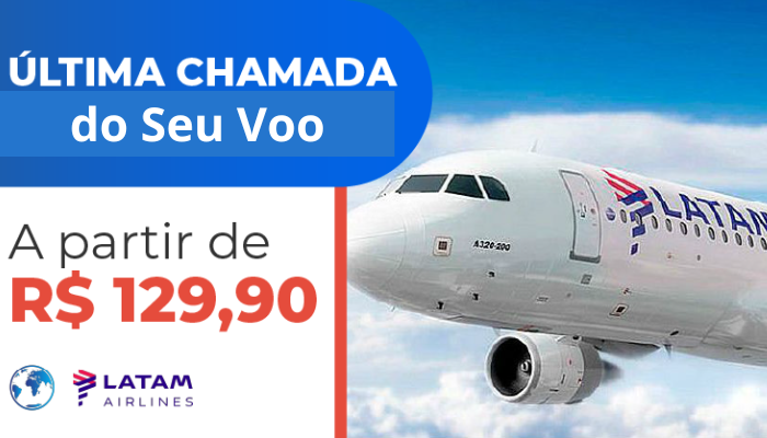 Ofertas Relâmpago da Madrugada Latam